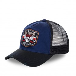 Casquette Trucker Homme Von Dutch Flying Eye Bleu