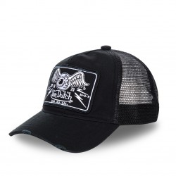 Casquette Trucker Homme Von Dutch Flying Eye Noir