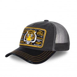 Casquette Trucker Homme Von Dutch Tiger Noir