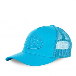 Casquette baseball femme, avec filet, VON DUTCH BM Bleu