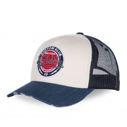 Casquette baseball, homme, avec filet, bleu