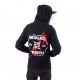 Sweat zippé homme Von Dutch Collection Metallica Modèle Black