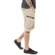 Bermuda homme Von Dutch Beige avec patchs brodés