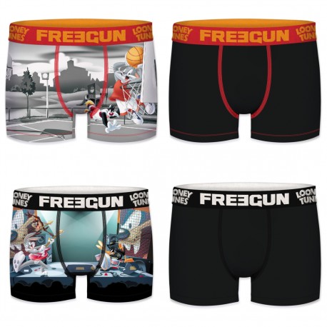 Lot de 4 boxers garçon Looney Tunes  G1