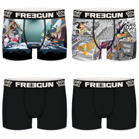 Lot de 4 boxers garçon Looney Tunes  G3