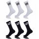 Lot de 6 paires de Tennis garçon Noir et Blanc