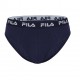 Lot de 4 slips coton homme Fila FU5003