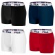 Lot de 4 boxers coton homme Fila FU5016 Multicolore Rouge