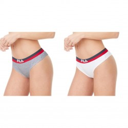 Lot de 2 strings coton femme Fila FU6049