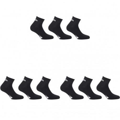 Lot de 9 Paires de Chaussettes Lowcuts homme 9355 - DIAD/1LOWX9/9355/N