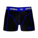 Boxer coton homme avec surpiqûres colorées