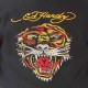 Sweat homme Ed Hardy Tiger Strass Noir