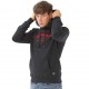 Sweat à capuche homme Ed Hardy Rebel Strass Noir