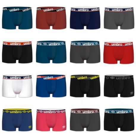 Lot de 6 boxers suprise coton  Umbro homme