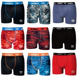 Lot de 6 boxers suprise Umbro homme