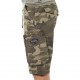 Bermuda homme Von Dutch Camouflage avec patchs brodés