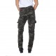 Pantalon Toile Femme VONDUTCH War Imprimé Camouflage