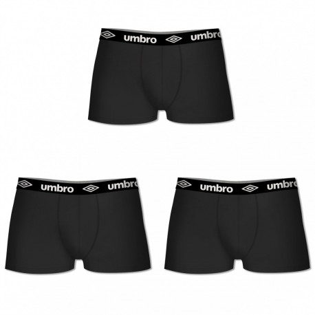 Lot de 3 Boxers coton uni homme - UMB/1BCX3/N 