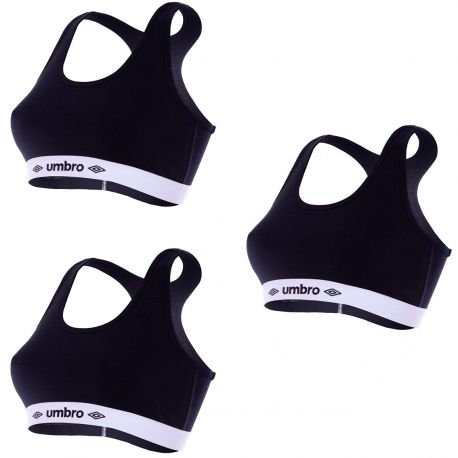 Lot de 3 brassières femme sans couture