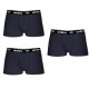 Lot de 3 Boxers homme coton ceinture colorée