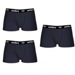 Lot de 3 Boxers homme coton ceinture colorée