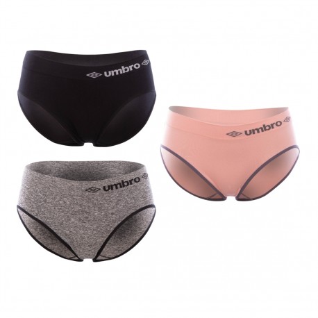 Lot de 3 Boxers Femme sans couture