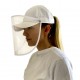 Casquette avec ecran de protection PVC