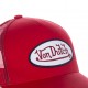 Casquette baseball Von Dutch filet Fresh Rouge