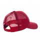 Casquette baseball Von Dutch filet Fresh Rouge