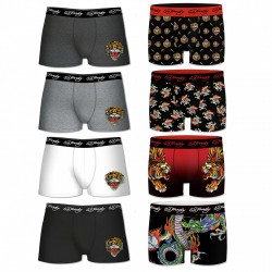 Lot de 8 boxers homme ED HARDY