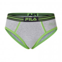 Slip Homme Fila Couture Fluo Gris
