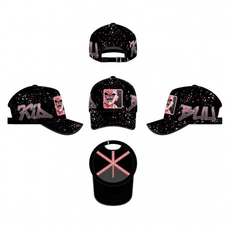 Casquette Dragon Ball Z Buu effet Peinture