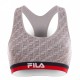 Brassiere Coton Fila Brand Grise