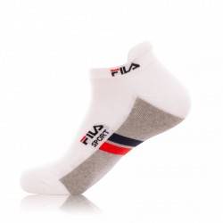 Paire Chaussettes Homme FILA Tiges Courtes Blanche