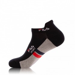 Paire Chaussettes Homme FILA Tiges Courtes Noire
