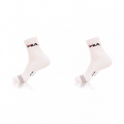 Lot de 2 Paires Chaussettes Homme FILA Blanc