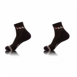 Lot de 2 paires de chaussettes lowcut Homme FILA Noir