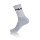 Lot de 3 Chaussettes Tennis FILA Blanches Grises Noires