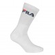 Lot de 3 paires de tennis homme Fila blanches