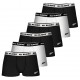 Lot de 6 Boxers coton homme uni