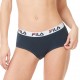 Lot de 3 Boxers coton femme Fila 6044D Multicolore
