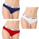 Lot de 3 Boxers coton femme Fila 6043 Multicolore