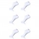 Lot de 6 paires de Tiges courtes Fila Blanches FI/1/CSX6/TCF91/B