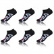 Lot de 6 paires de Tiges courtes homme 9199 Fila Noir