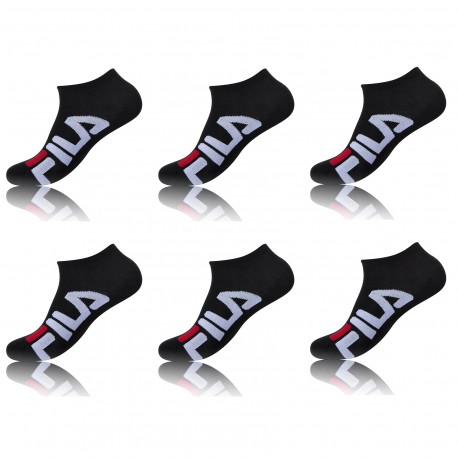 Lot de 6 paires de Tiges courtes homme 9199 Fila Noir