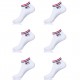 Lot de 6 paires de Tiges courtes homme 9365 Fila Noir