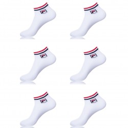 Lot de 6 paires de Tiges courtes homme 9365 Fila Noir