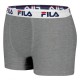 Lot de 4 Boxers coton homme FU5016 Noir et Gris - FI/1BCX4/FU5016/NG