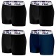 Lot de 4 Boxers Coton homme Fila 5016 Noir et Bleu