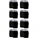 Lot de 8 Boxers Coton homme Fila 5016 Noir - FI/1BCX8/FU5016/NR